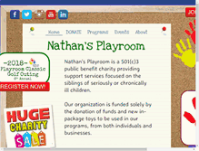 Tablet Screenshot of nathansplayroom.org